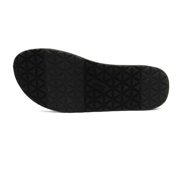 TEVA ORIGINAL UNIVERSAL CANVAS MEN\'S SANDALS IN BLACK SZ 12